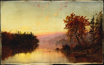 Greenwood Lake ved Twilight, 1873 av Jasper Francis Cropsey