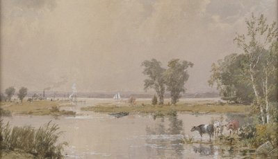 Hackensack-engene av Jasper Francis Cropsey