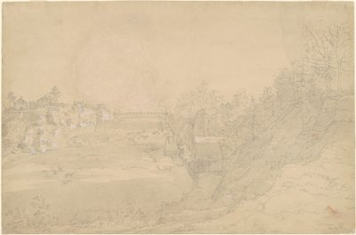 James McCulloughs ledemølle av Jasper Francis Cropsey