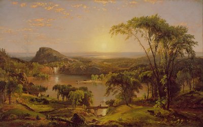 Sommer, Lake Ontario av Jasper Francis Cropsey