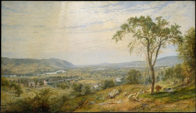 Wyoming-dalen av Jasper Francis Cropsey