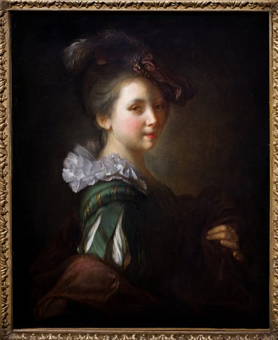 Studie eines jungen Mädchens von Jean-Alexis Grimou