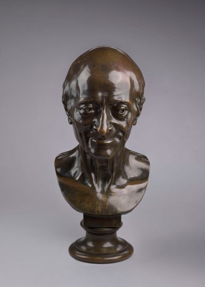 Portrett av Voltaire av Jean-Antoine Houdon