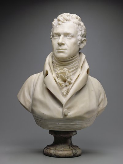 Robert Fulton, ca. 1804 (marmor) (se også 345578-79) av Jean Antoine Houdon