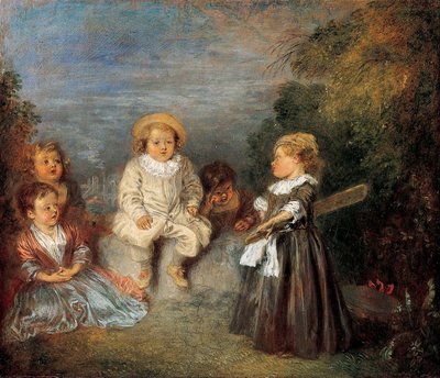 Heureux age! Age d#39;or (Lykkelig tidsalder! Gullalder) av Jean-Antoine Watteau