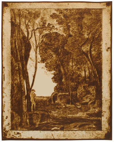 Den lille hyrden, 1. plansje av Jean-Baptiste-Camille Corot