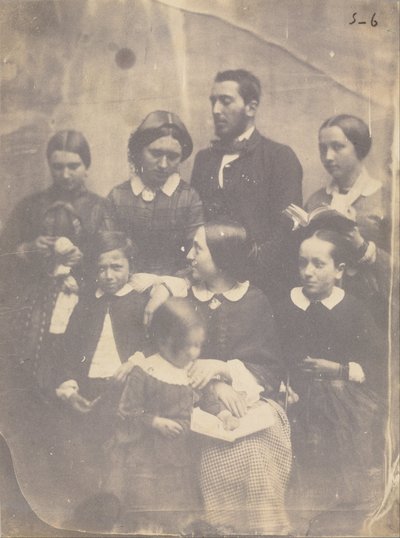 Familie portrett av Jean Baptiste Frénet