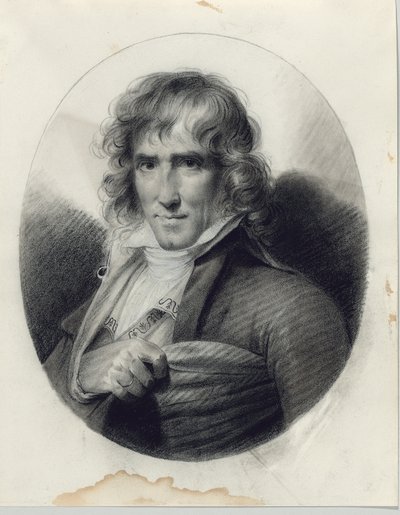 Portrett av kunstneren Joseph Chinard av Jean-Baptiste Isabey