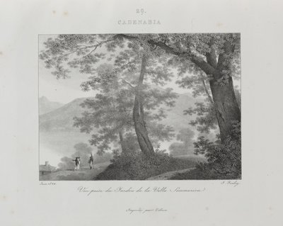 Reise til Italia i 1822 av Jean-Baptiste Isabey