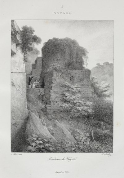 Reise til Italia i 1822 av Jean-Baptiste Isabey