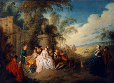 Fête Champêtre von Jean-Baptiste Joseph Pater