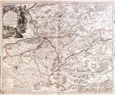 Belgien (Region: Wallonische Region), Frankreich (Region: Nord-Pas-de-Calais, Picardie, Champagne-Ardenne) von Jean-Baptiste Nolin