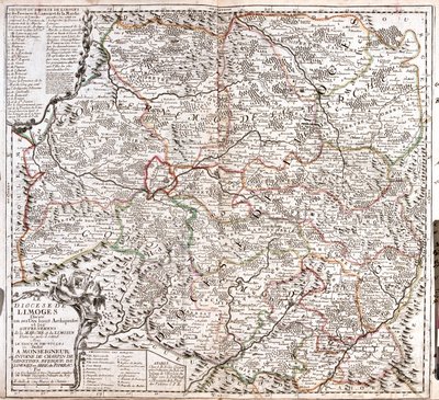 Limousin, Aquitanien, Centre (Umgebung von Limoges), Frankreich von Jean-Baptiste Nolin