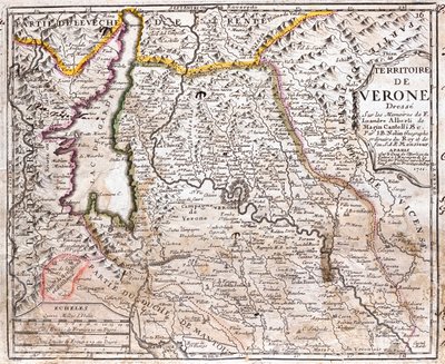 Südostlombardei, Südtrentino-Südtirol, Südwestvenetien, Italien von Jean-Baptiste Nolin