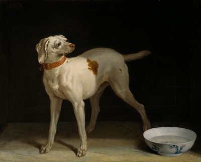 Hund av Jean Baptiste Oudry