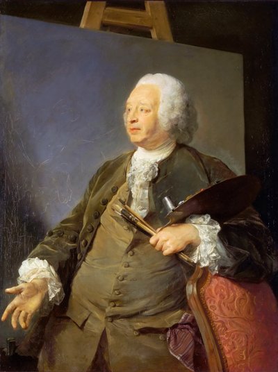 Portrett av Jean-Baptiste Oudry av Jean Baptiste Perronneau