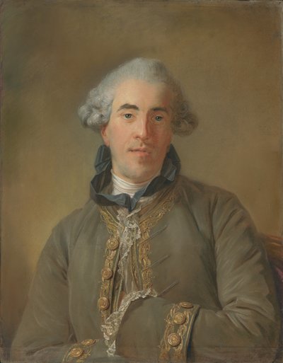Portrett av Théophile Van Robais av Jean-Baptiste Perronneau