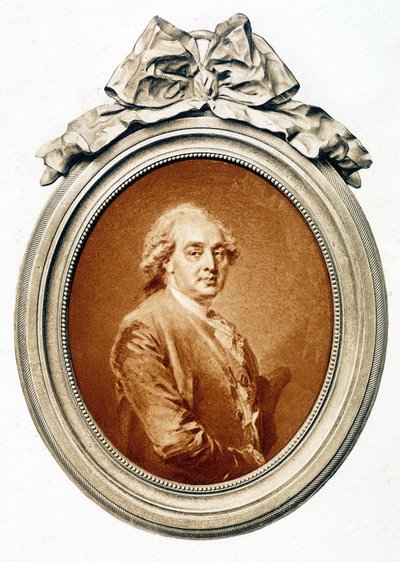 Portrett av Charles Claude de Flahaut de la Billarderie (1730-1809), greve av Angiviller av Weygler av Jean-Baptiste Weyler