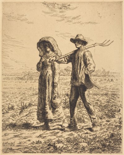 Avreise til arbeid av Jean-Francois Millet