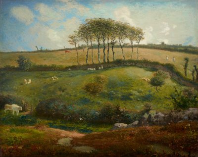 Beite nær Cherbourg (Normandie) av Jean Francois Millet