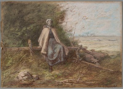 Gjeterjente av Jean-Francois Millet