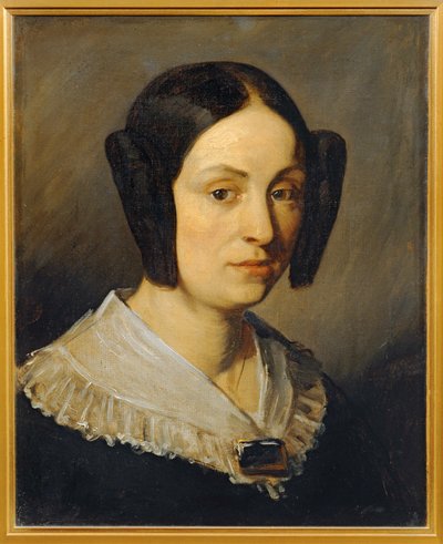Porträt von Augustine Fournerie, geborene Dore von Jean-Francois Millet