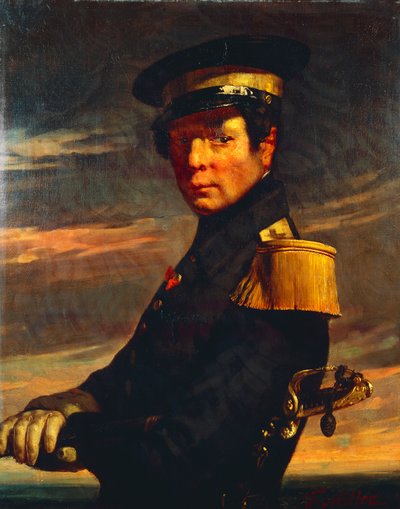 Portrett av sjøoffiser av Jean Francois Millet