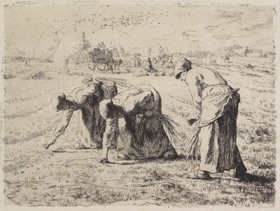 Aksplukkerne av Jean-Francois Millet