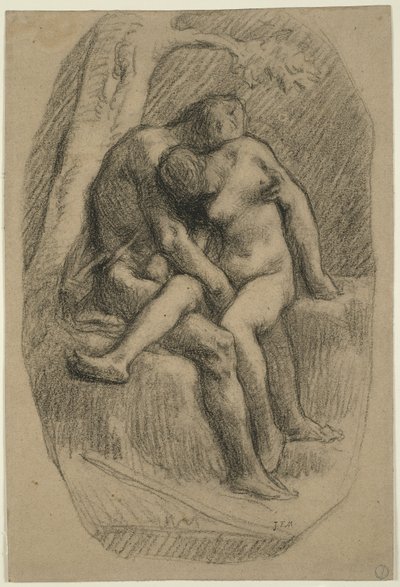 Elskerne av Jean-Francois Millet