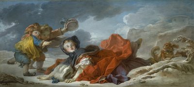 Vinter av Jean-Honore Fragonard