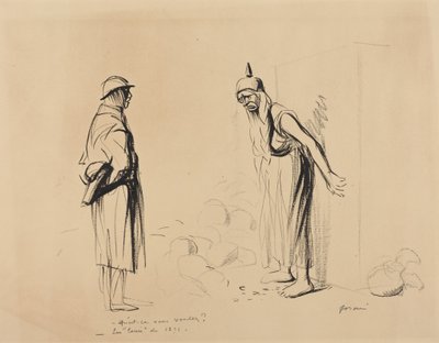 «Hva ønsker De?» - «‘Louis’ fra 1871» av Jean-Louis Forain