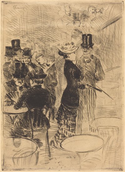 Baren på Folies-Bergère av Jean-Louis Forain