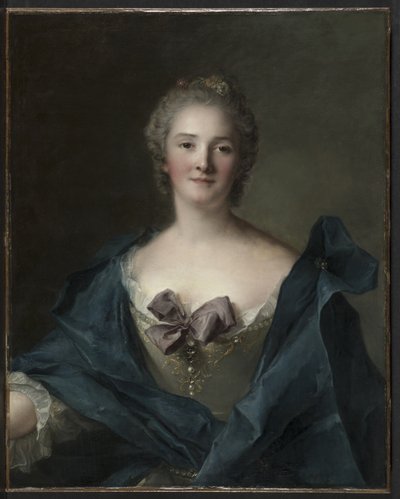 Portrett av en kvinne av Jean-Marc Nattier