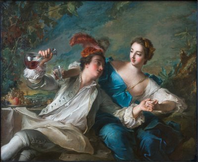 De elskende av Jean-Marc Nattier