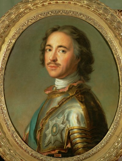 Zar Peter der Große von Jean-Marc Nattier