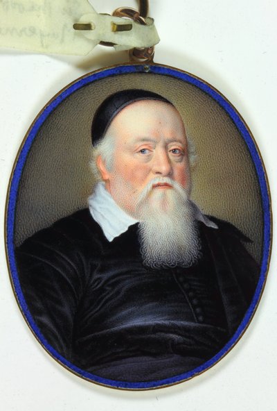 Sir Theodore Turquet de Mayerne (emalje) av Jean (circle of) Petitot