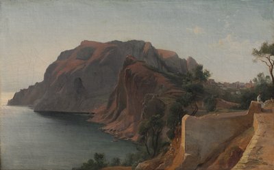 Capri, ca. 1845 (olje på stoff) av Jean Achille Benouville