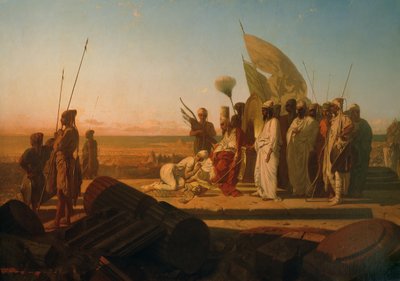 Xerxes ved Hellespont av Jean Adrien Guignet