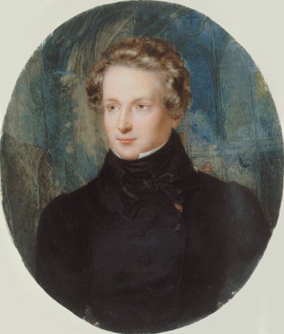Portrett av Victor Hugo 1802-1885, 1822. av Jean Alaux