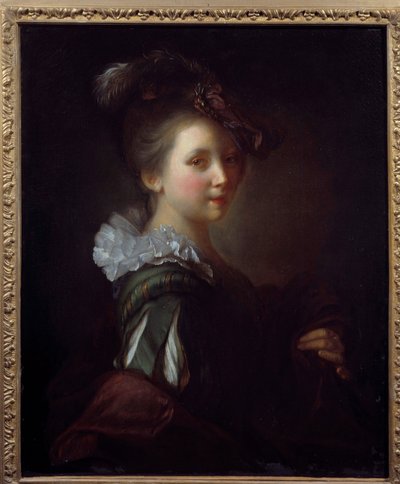 Portrett av kvinnemaleri av Jean Alexis Grimou (1680-1740) Toulouse fra 1700-tallet, Musee des Augustins av Jean Alexis Grimou