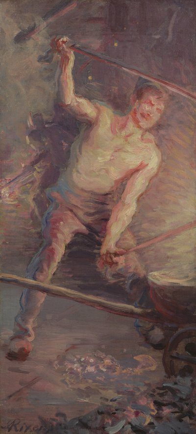 Brannen, 1889 av Jean-Andre Rixens