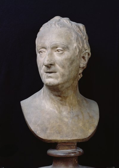 Byste av Denis Diderot, 1775 av Jean Antoine Houdon