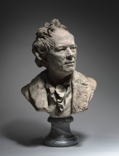 Portrett av Christoph Willibald Gluck, ca. 1775. av Jean Antoine Houdon