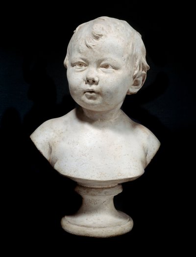 Sabine Houdon i en alder av ti måneder Byste i gips av Jean Antoine Houdon (1741-1828) 1788 Paris, Musee du Louvre av Jean Antoine Houdon
