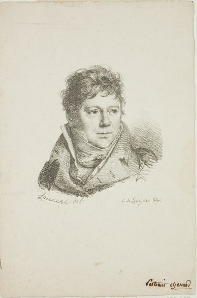 Portrett av M. Chenard av Jean Antoine Laurent