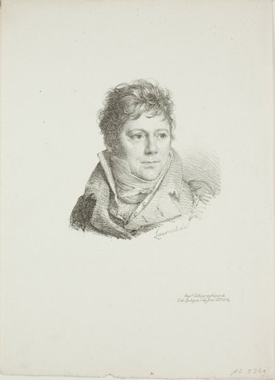 Portrett av M. Chenard av Jean Antoine Laurent