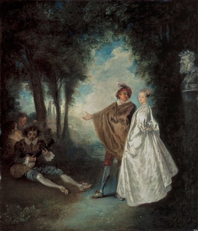 Gangen av Jean Antoine Watteau