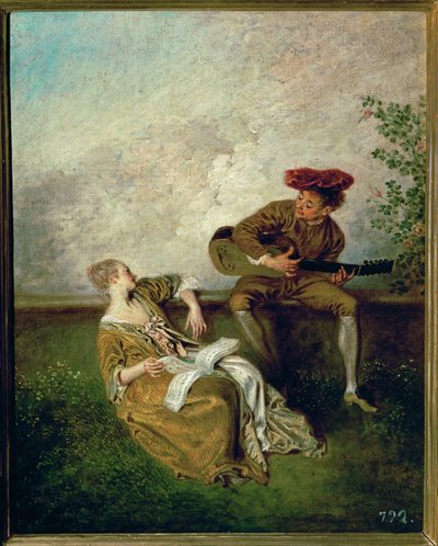  av Jean Antoine Watteau