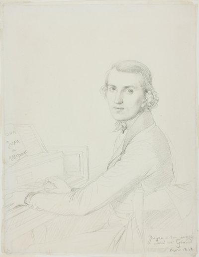 Charles Gounod av Jean Auguste Dominique Ingres
