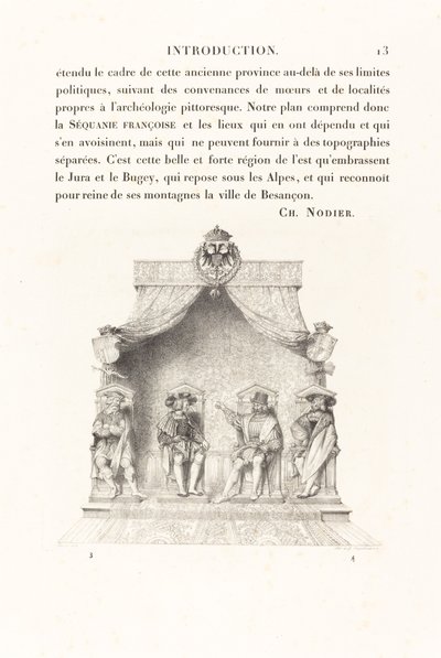 Fire sorenskrivere i Besançon av Jean Auguste Dominique Ingres